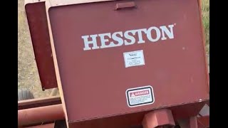 HESSTON 4600 BALER [upl. by Ellett]