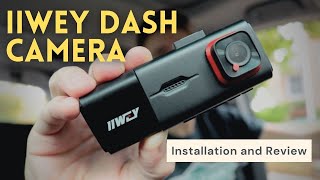 IIWEY 3 Channel Dash Camera  Unboxing Installation and Mini Review [upl. by Innor836]