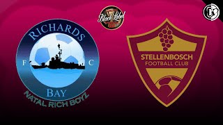 RICHARDS BAY VS STELLENBOSCH FC LIVE SCORE CARLING KNOCK OUT CUP [upl. by Lister]