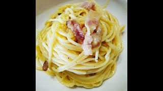 CARBONARA ORIGINALE CREMOSA Tutti i Trucchi Real Italian carbonara recipe [upl. by Dorolisa]