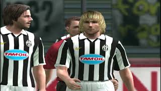 How good was Nedved 😍  PES 6 Master League League B Juventus 200607 [upl. by Henden]