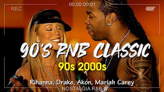 Old School RampB Mix  Best of 90s RampB Hits Playlist  Beyonce Akon Drake Chris Brown Rihanna [upl. by Suilmann]