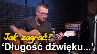 Jak zagrać na gitarze quotDŁUGOŚĆ DŹWIĘKU SAMOTNOŚCIquot  MYSLOVITZ  Zagrywka 43 [upl. by Tamas]