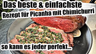 Picanha  Tafelspitz  mit Chimichurri einfacher gehts nicht  The BBQ BEAR [upl. by Berlyn]