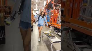 EXERCISE AT A HOME DEPOT AND A KYLIN REEL [upl. by Sarena]