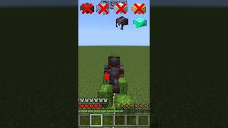 Minecraft Armor VS Cactus minecraft shorts gaming [upl. by Eulaliah589]