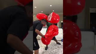 FUNNIEST Boxing Match EVER 🤣🥊 shorts [upl. by Noirrad]