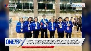 One North Central Luzon Sarrat NHS naguwi ng 9 medalya mula sa World Robot Games [upl. by Paolo]