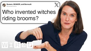 Historian Answers Witchcraft Questions  Tech Support  WIRED [upl. by Regan]