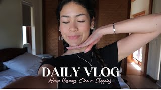 VLOG house blessings ✨ Willy Wonka Movie 🍿 dinner night out 🍹 [upl. by Murdocca]