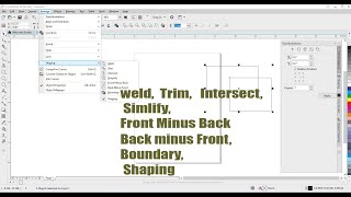 coreldraw shaping tutorials in tamil [upl. by Nosniv]