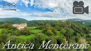 Antica Monterano  Drone 4K [upl. by Joyann]