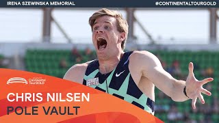 Chris Nilsen clears 592m in Bydgoszcz  Irena Szewinska Memorial Continental Tour Gold [upl. by Barri655]