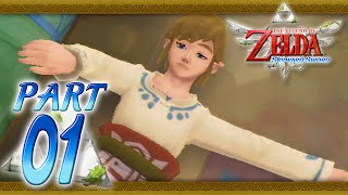 The Legend of Zelda Skyward Sword  Part 1  Skyloft [upl. by Kopple]