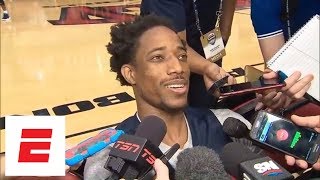 DeMar DeRozan Relationship with Toronto Raptors GM Masai Ujiri is done  ESPN [upl. by Marston]