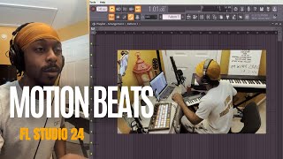 MOTION BEAT COOK UP FROM SCRATCH  FL STUDIO 24 [upl. by Nodmac]