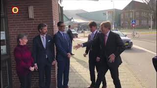 Koning brengt verrassingsbezoek aan scharrelondernemers Breda [upl. by Best977]