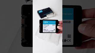 Unboxing Crucial BX500 480GB 3D NAND SATA 25quot SSD for a PC upgrade shorts [upl. by Ydrah]