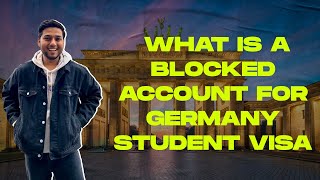 What is a Blocked Account for Germany Student Visa 2024 CoracleGmbH [upl. by Luthanen522]