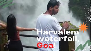 ep2 living in Goa Trip To Harvalem Waterfall Goa in hindi ट्रिप टू हरवलेम वाटरफॉल गोवा in hindi [upl. by Corabelle8]