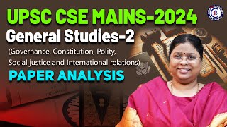 UPSC CSE MAINS 2024 GS PAPER 2 ANALYSIS  CSB IAS ACADEMY  upsc mainsessay civilservices [upl. by Nylasor448]