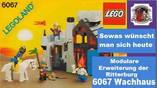 Früher war alles besser Legos erweiterung zur Ritterburg das Wachhaus 6067 [upl. by Nnaacissej]