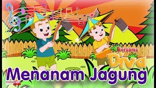 Menanam Jagung  Diva bernyanyi  Lagu Anak Channel [upl. by Aztiley]