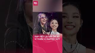 Rap Việt lộ chuyện thiên vị rapper nữ lại còn hát nhiều hơn raptintuc24h tin24h tinnong [upl. by Jany]