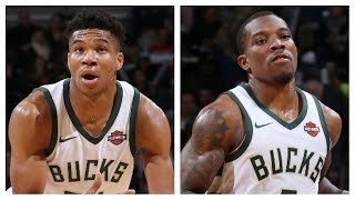 Giannis Antetokounmpo and Eric Bledsoe Lead the Bucks Comeback  December 28 2017 [upl. by Loats806]