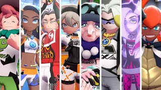 Pokémon Sword amp Shield  All Gym Leader Battles [upl. by Akilam]