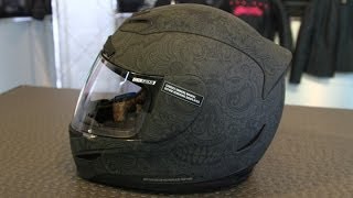 Icon Airmada Chantilly Helmet  Motorcycle Superstore [upl. by Twitt]