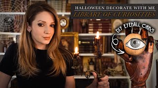 Library of Curiosities  Halloween Decorate Craft amp Antique with Me ✨ [upl. by Ambrogino]