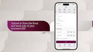 Updating QID on QNB Mobile Application [upl. by Savanna]