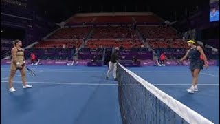 Aryna Sabalenka vs Garbine Muguruza  2021 Doha Round 2  WTA Match Highlights [upl. by Idarb]