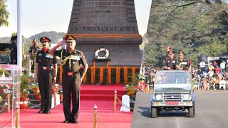 General Manoj Pande COAS reviewed Commemoration Parade at BEG amp Centre  gen manoj pandey [upl. by Aiekahs]