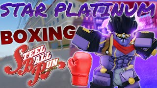 YBA Star Platinum Boxing WIPES SBR [upl. by Elihu]