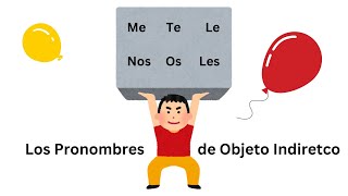 ¡Domina los Pronombres de Objeto Indirecto en Español تعلم الضمائر غير المباشرة في اللغة الإسبانية [upl. by Watt]