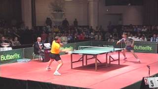 96 Gilbert Cup  Philip Saive v Kim Taek Soo Game 5 [upl. by Flosi]