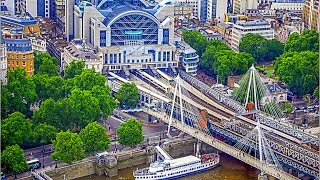 A Walk Around Londons Charing Cross Railway Station [upl. by Freddy]