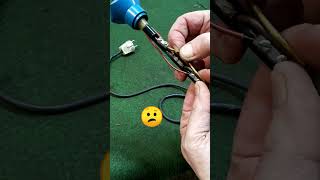 Soldering iron repair ⚡solderingiron tool repair fix diy tutorial safetyfirst [upl. by Yetak]