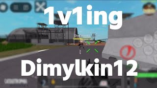 1v1ing Dimylkin12 Catastrophia Roblox [upl. by Fablan46]