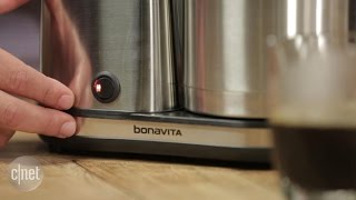 Bonavitas petite BV1500TS coffeemaker brews smaller bitter pots [upl. by Idnek]