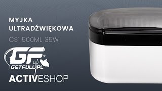 Myjka Ultradźwiękowa CS1 500ml 35W [upl. by Enelrats866]