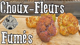 Je réalise un choux fleur fumé au barbecue [upl. by Yreneh]