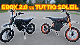 EBOX 20 vs Tuttio Soleil 01 The Ultimate Electric Mini Bike Showdown [upl. by Dympha]