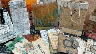 DIY GIFT BAGS AND GIFT CARD HOLDERS USING ANY KIND OF PAPER JUNK MAIL ETC [upl. by Alrrats]