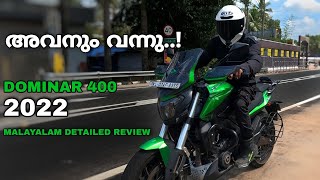 DOMINAR 400 2022 NEW MODEL MALAYALAM COMPLETE REVIEW [upl. by Adner862]