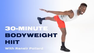 This 30Minute Bodyweight HIIT Routine Will Make You Use Your Core Muscles  POPSUGAR FITNESS [upl. by Andeee]