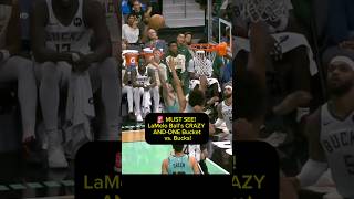 💪 LaMelo Balls STUNNING Finish amp OneHanded BUCKET vs Bucks [upl. by Anirol]