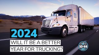 The trucking industry faced significant challenges in 2023 Whats the outlook for 2024 [upl. by Uranie]